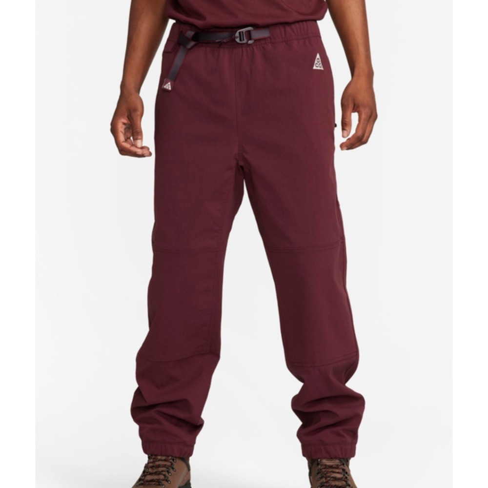New Nike ACG XL Men's Trail Trousers Pants Burgundy CV0660-681